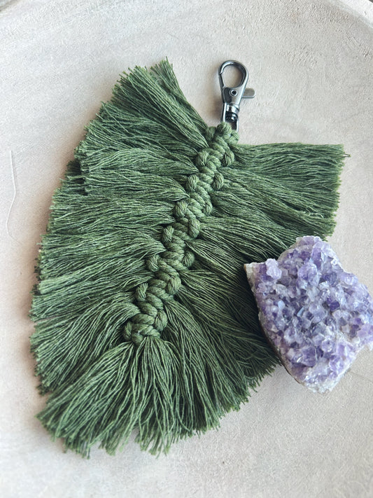 Green keychain